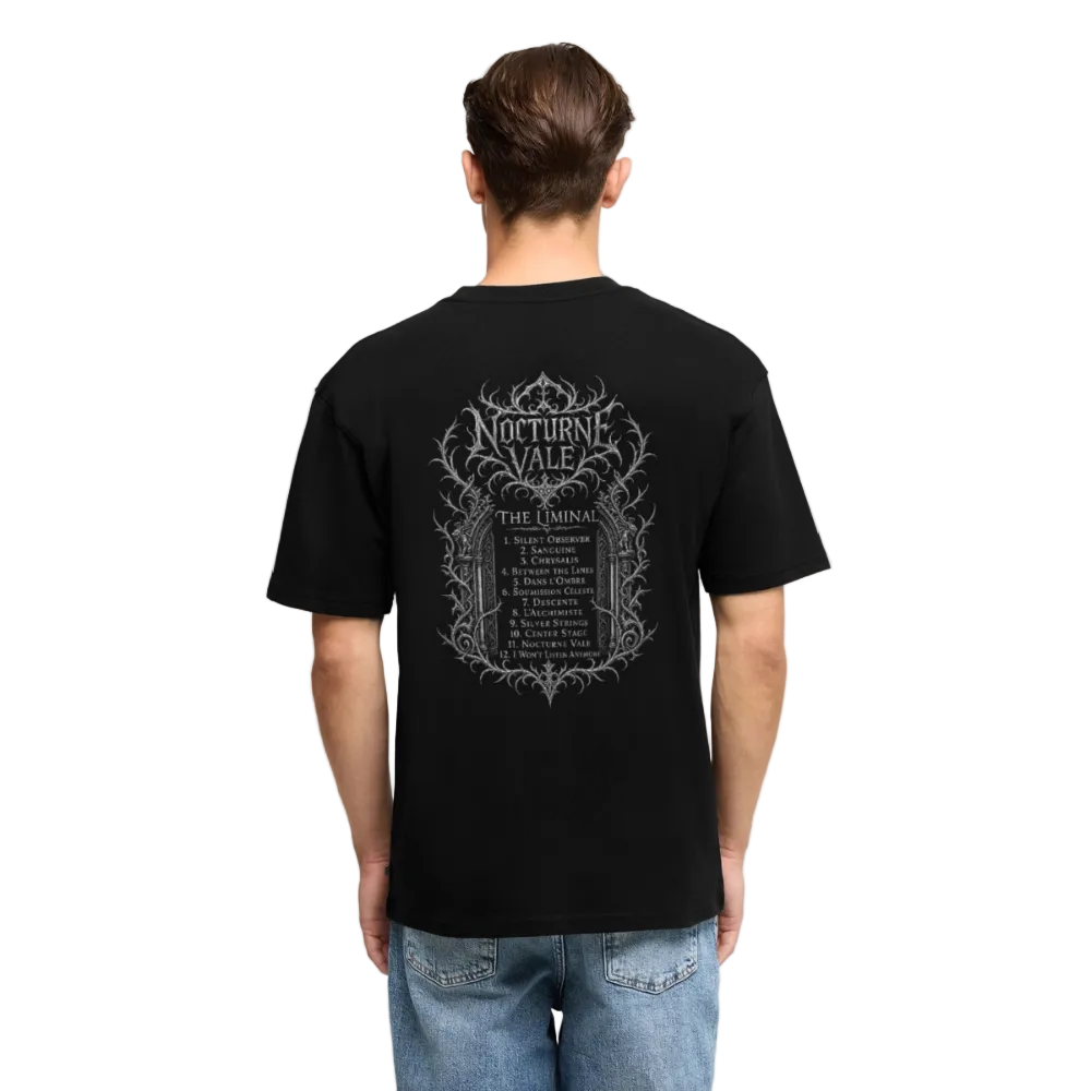 Nocturne Vale · T-Shirt · The Liminal - Schwarz