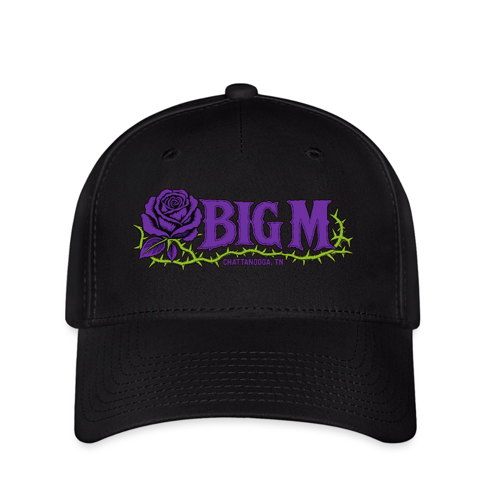 Big M · Flexfit Cap - Schwarz