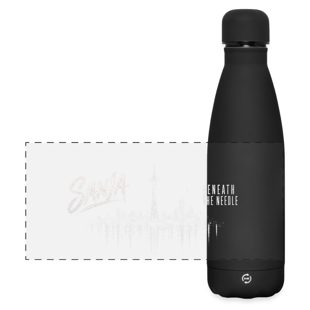 Sanja · Isolierflasche - Schwarz