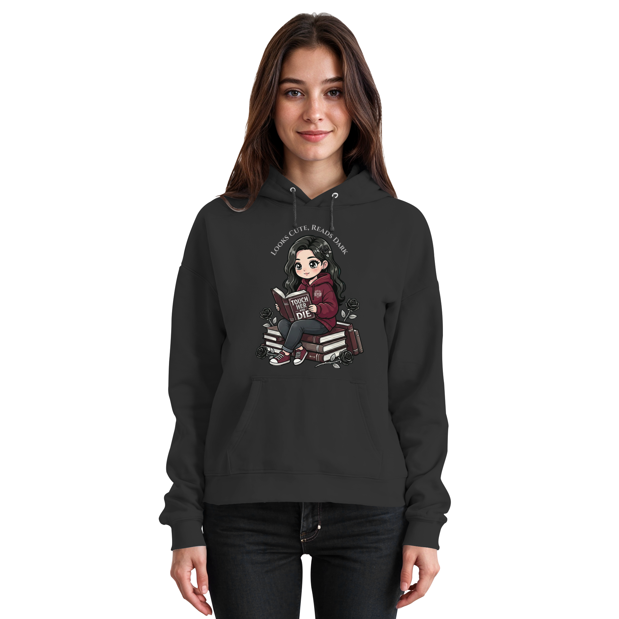 Dark Hearts Society · Dark Darlings · Luna - Hoodie - Dark Romance Merch & Bookish Geschenke - Dark Hearts Society